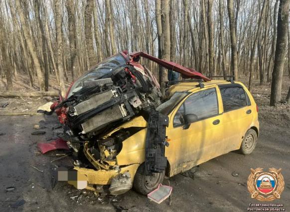Четыре человека пострадали в ДТП с «Москвичом» и Daewoo Matiz в Аксайском районе - ДОН24, 27.02.2026