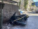 Вероятной причиной возгорания мусорного контейнера и самоката в центре Ростова назван поджог