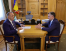 Юрий Слюсарь и Аслан Хуаде обсудили защиту прав жителей и правопорядок в регионе
