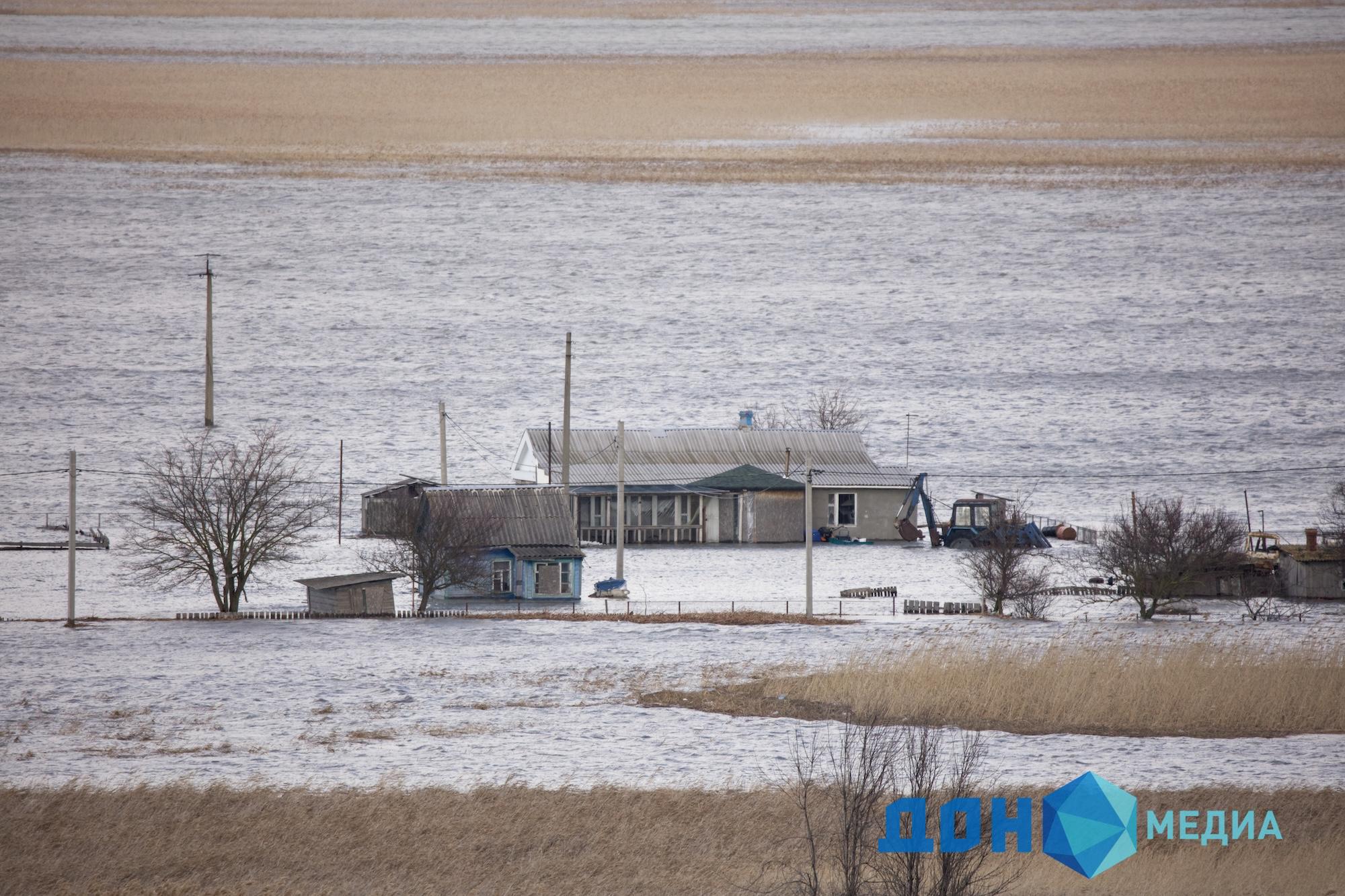 ДОН24 - Десятки домов Ростовской области оказались в воде