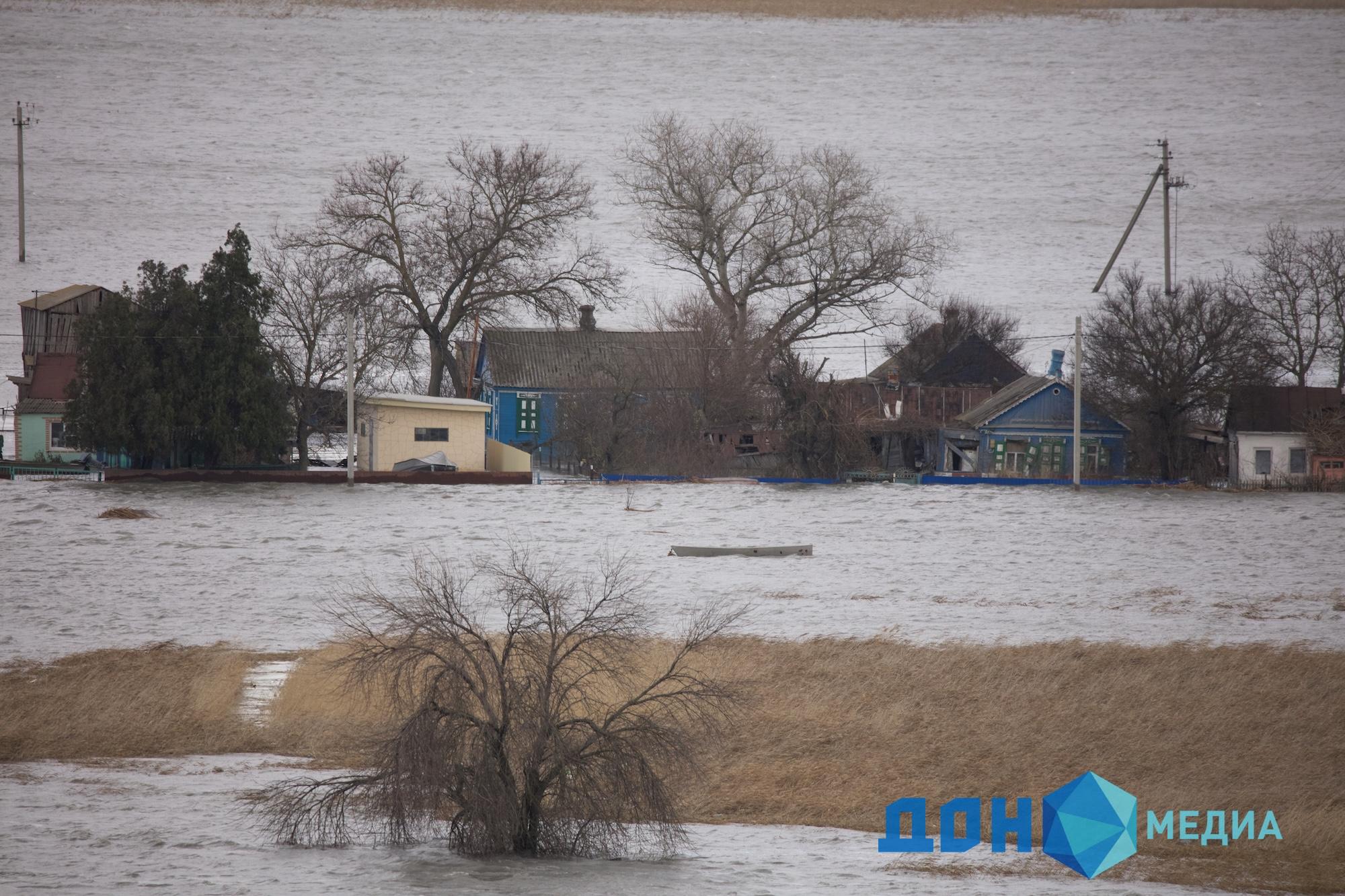 ДОН24 - Десятки домов Ростовской области оказались в воде