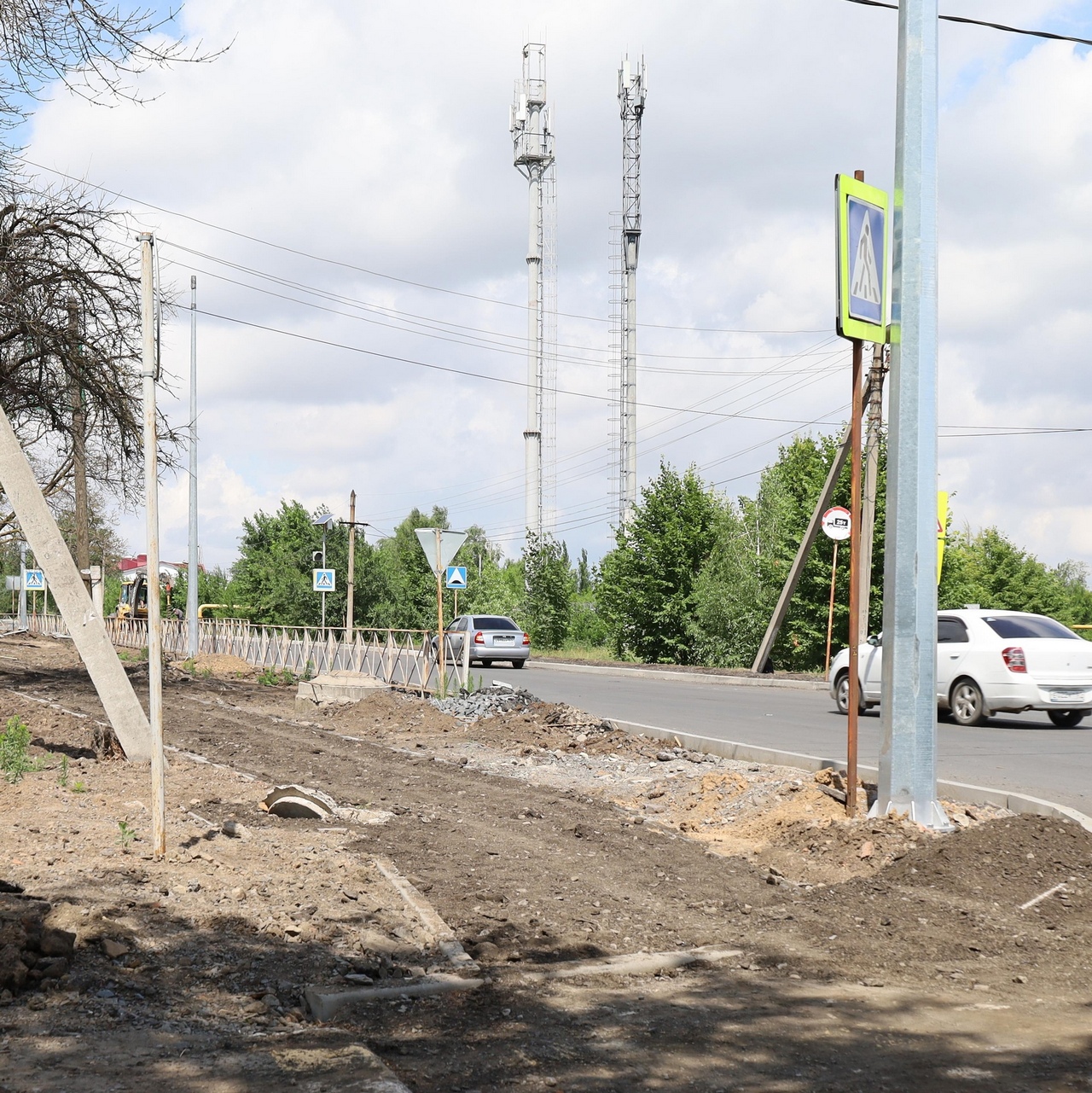 ДОН24 - В Новошахтинске ремонтируют дорогу к хутору Ильичевка