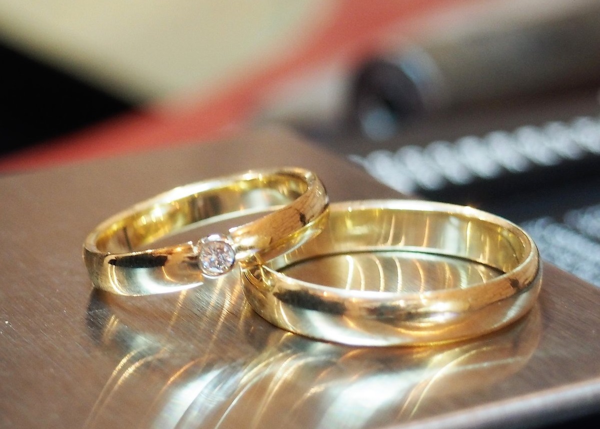свадебные кольца красивое фото