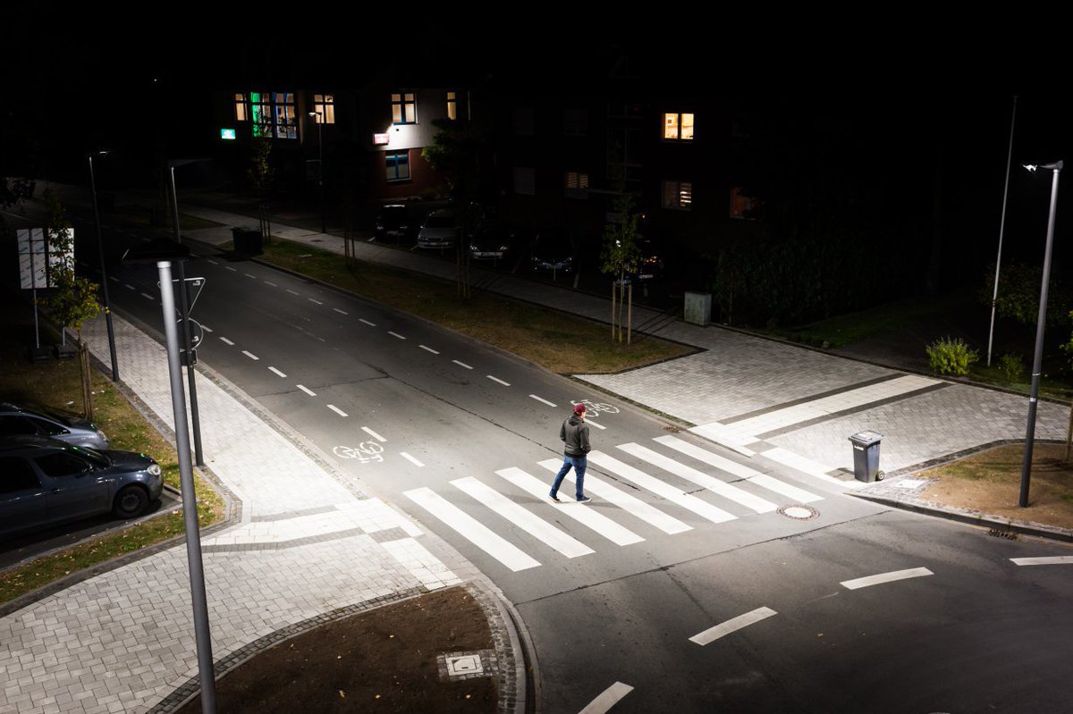 Освещение пешеходных переходов