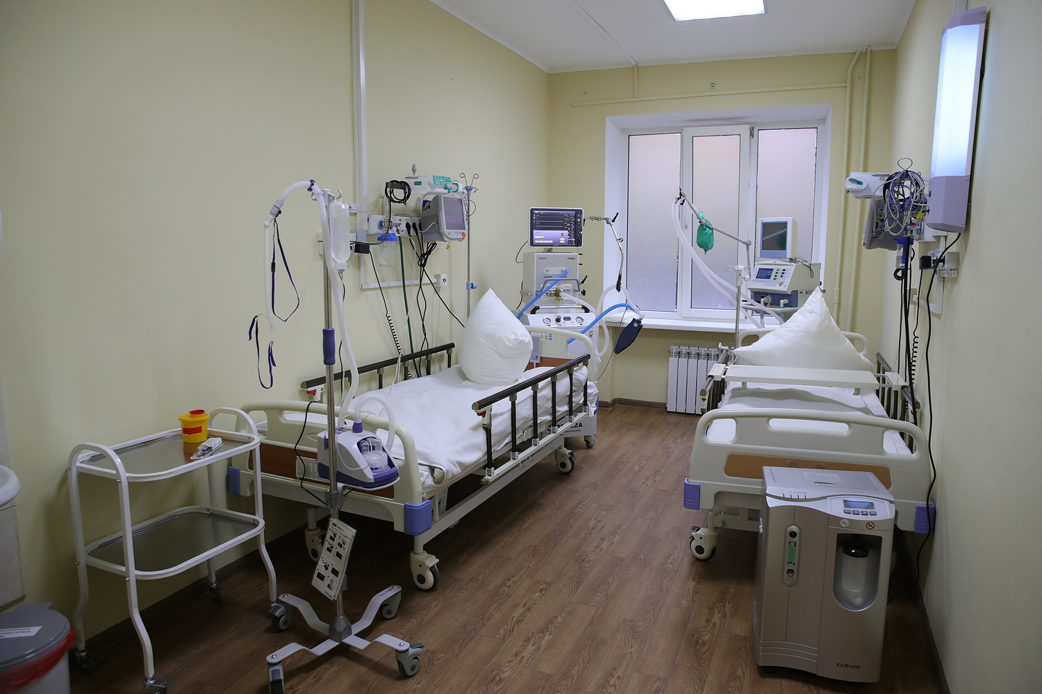 Ковидный госпиталь в Ростове на Дону