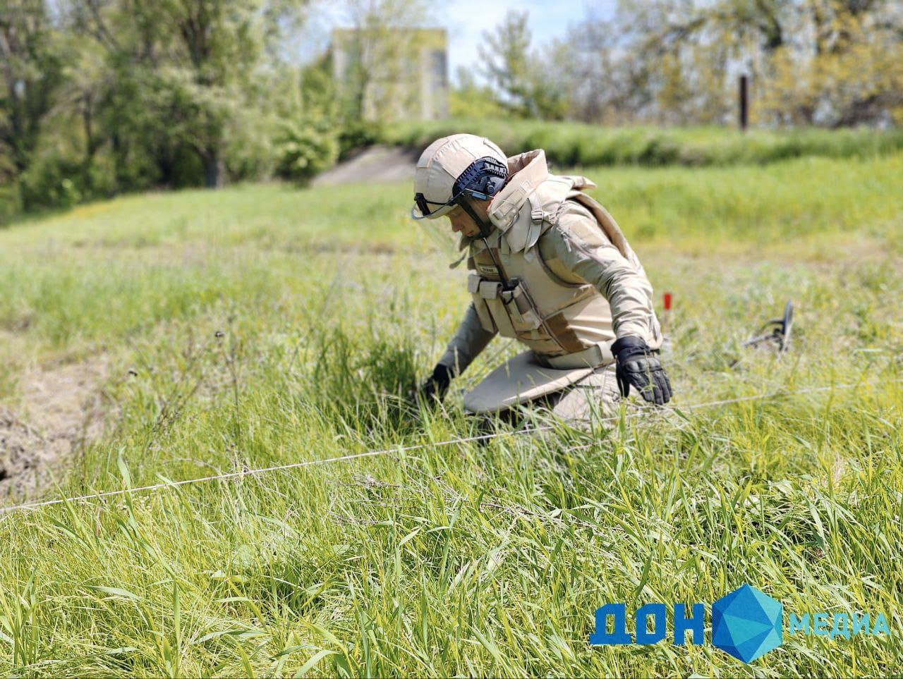 ДОН24 - Саперы из Ростова рассказали, сколько лет понадобится, чтобы  разминировать Донбасс