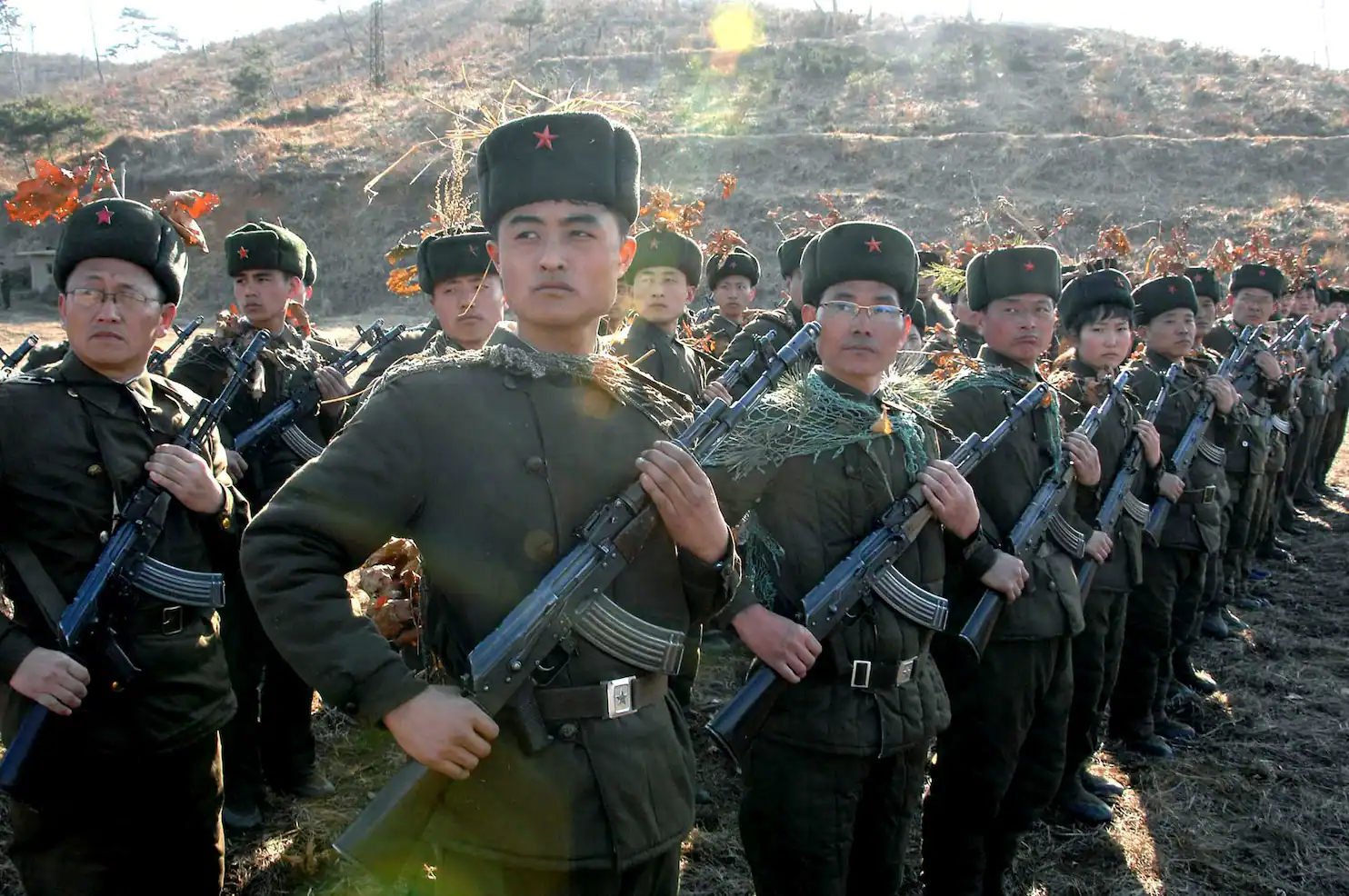 Северокорейские военные фото