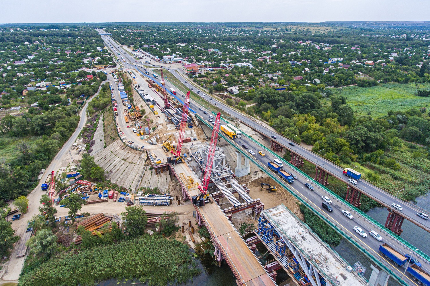 новый мост на станице