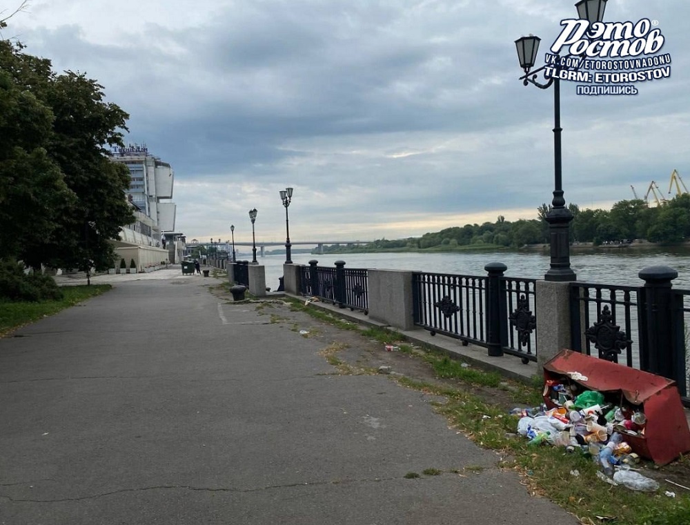 Фото мусора в городе