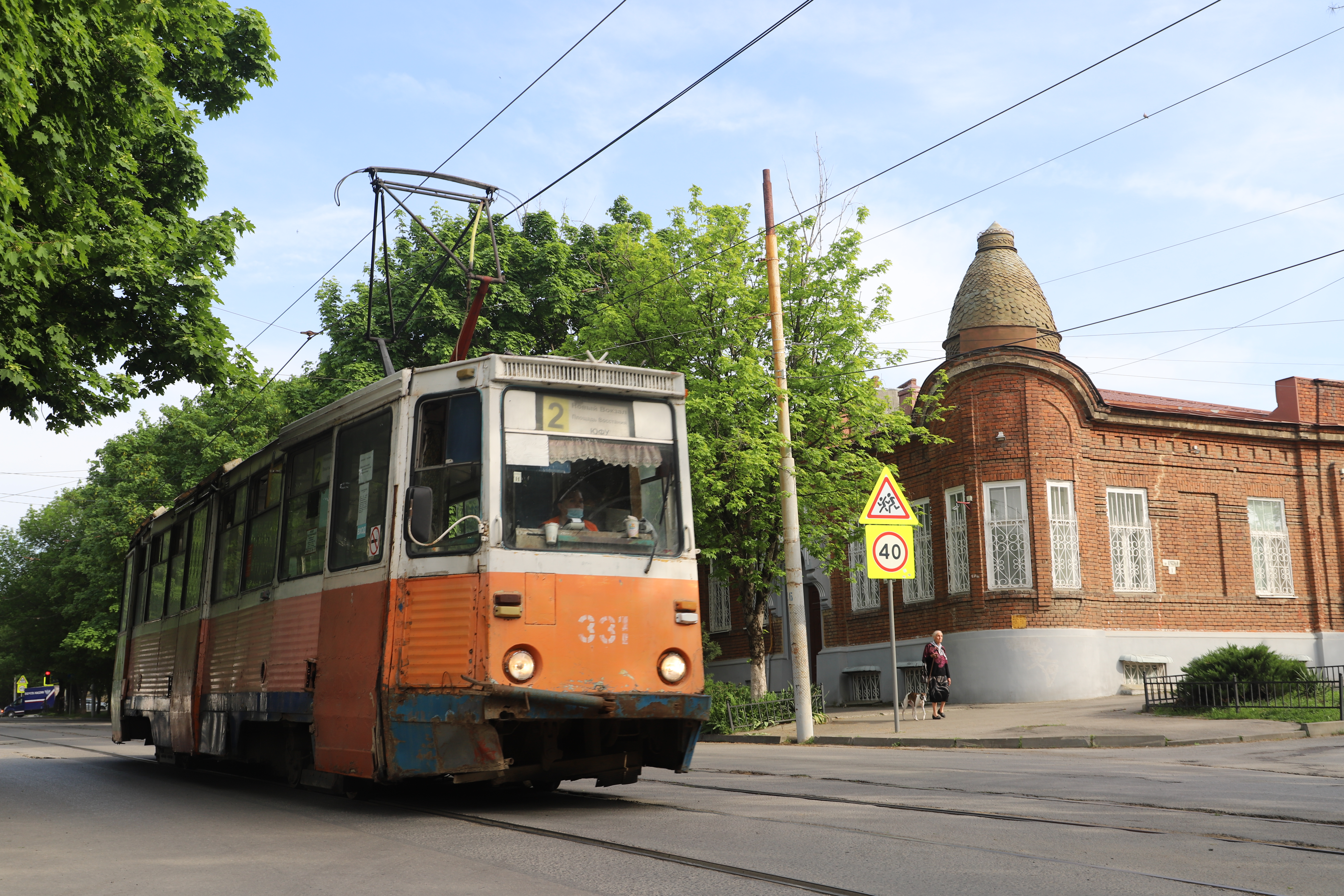 Стройка трамваев в Таганрог
